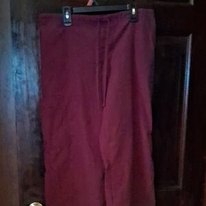 SB Scrubs Women's Boot Cut Pants - Burgundy